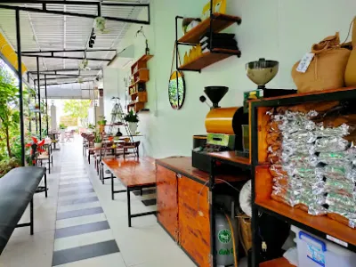 men cà phê - quán cà phê