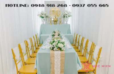 mộc miên wedding cổng hoa - gia tiên - rạp cưới - bàn ghế tphcm - dịch vụ cưới hỏi