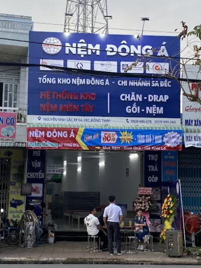 nệm đông á sa đéc - nệm cao su - nệm ca su non - cửa hàng bán đệm