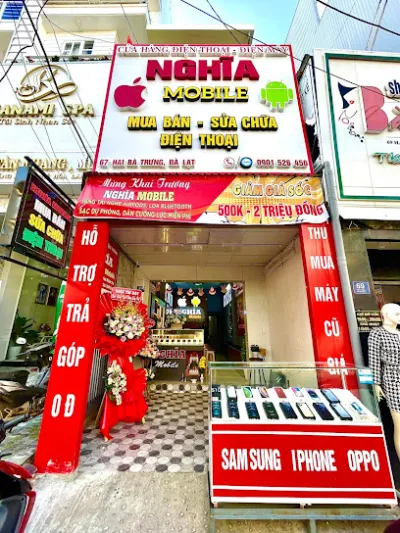 nghĩa mobile đà lạt - iphone & laptop trả góp 0% - cửa hàng điện thoại di động
