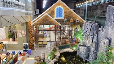 nghiền cafe koiland - quán cà phê