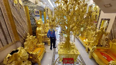 nhà dát vàng cần thơ - quán cà phê