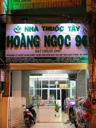 nhà thuốc tây hoàng ngọc 96 - hiệu thuốc