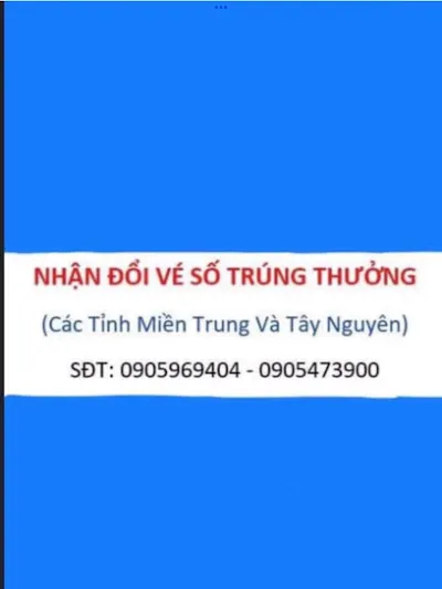 nhận đổi vé số trúng tuy hoà, phú yên - cửa hàng xổ số