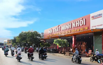 nội thất minh khôi - thi công tủ áo, giường ngủ, tủ bếp - cửa hàng nội thất
