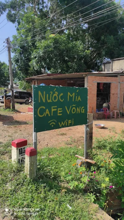 nước mía cà phê võng giải khát - quán cà phê