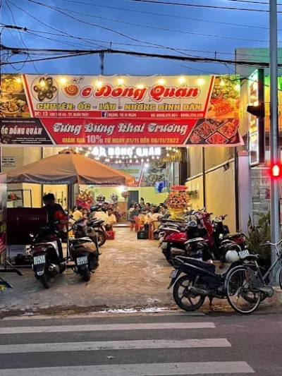 ốc đồng quán - nhà hàng gia đình