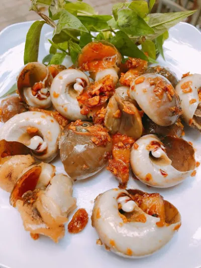 ốc ngân - quán ăn nhỏ