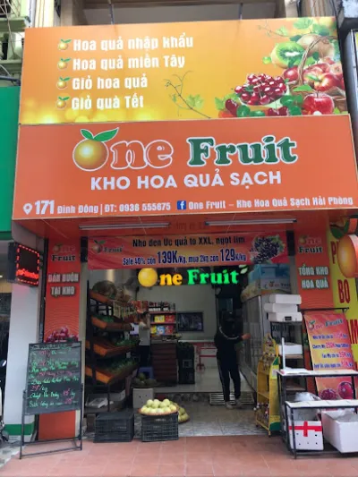 one fruit - kho hoa quả sạch hải phòng - cửa hàng bán thực phẩm sạch