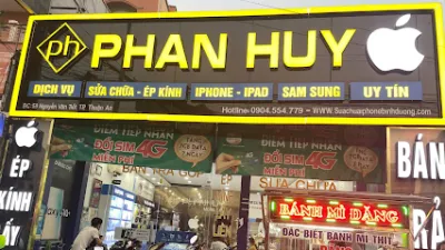 phan huy lái thiêu - cửa hàng sửa chữa điện thoại di động