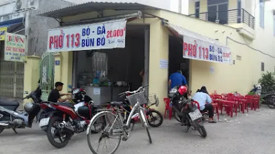 phở 113 bắc, nam bò - gà - quán ăn nhỏ