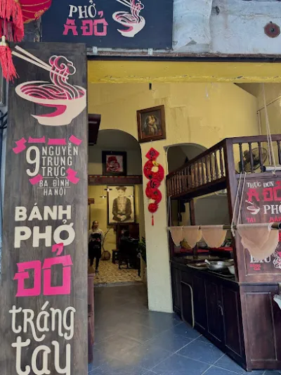 phở bò a đỏ - lẩu bò - bánh phở tráng tay tại chỗ - nhà hàng phở