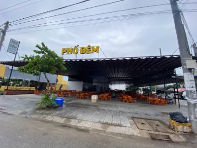 phố đêm - nhà hàng