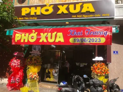 phở xưa hà nội 1975 - nhà hàng phở