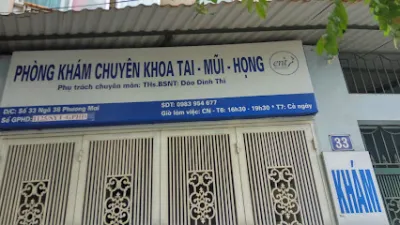 phòng khám tai mũi họng bs đào đình thi - bác sĩ chuyên khoa tai mũi họng phòng khám tai mũi họng bs đào đình thi - bác sĩ chuyên khoa tai mũi họng