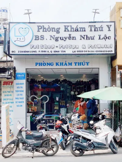 phòng khám thú y lv pet - bs.như lộc - bình tân - hcm - bệnh viện thú y