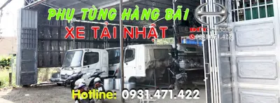 phụ tùng hàng bãi xe tải nhật - hiệu sửa chữa xe tải