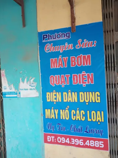 phương sửa chữa máy nổ, máy bơm, quạt điện - thợ cơ khí