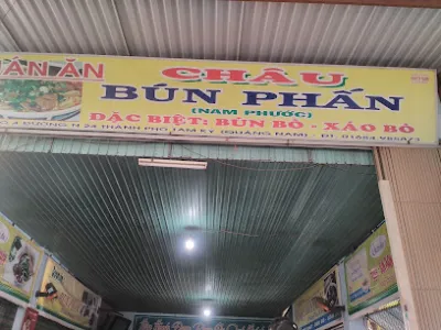 quán ăn châu-bún phấn - quán ăn nhỏ
