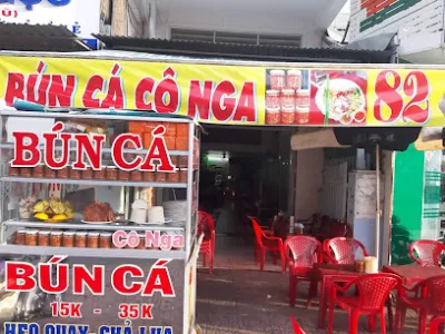 quán bún cá châu đốc cô nga - quán ăn nhỏ