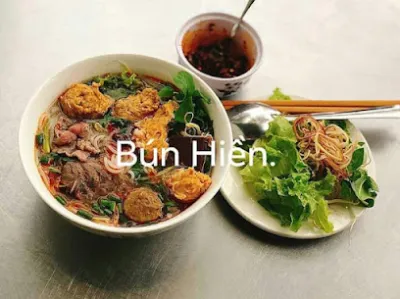 quán bún hiền đặc sản bún bò huế bún hải sản - nhà hàng
