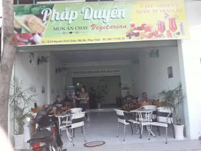 quán chay pháp duyên - quán ăn nhỏ