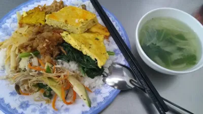 quán cơm chay an lạc - quán ăn nhỏ