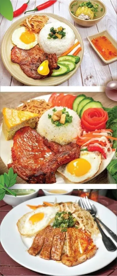 quán cơm tấm - quán ăn nhỏ