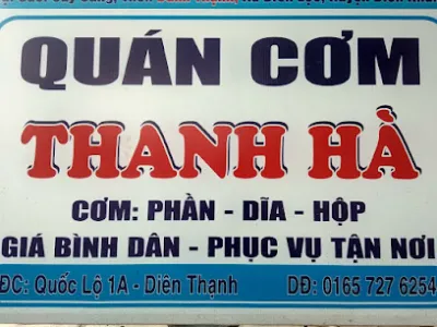 quán cơm thanh hà - cơm gia đình - nhà hàng phục vụ bữa trưa