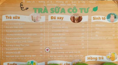 quán trà sữa nhà làm cô tư - quán cà phê