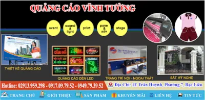 quảng cáo bạc liêu vĩnh tường - cơ quan quảng cáo quảng cáo bạc liêu vĩnh tường - cơ quan quảng cáo