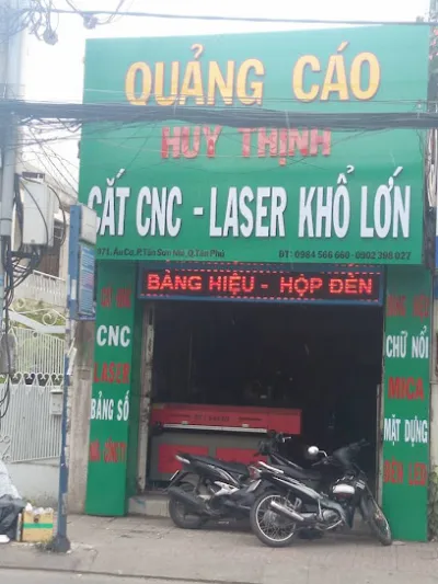 quảng cáo huy thịnh - cắt cnc - laser khổ lớn - dịch vụ quảng cáo