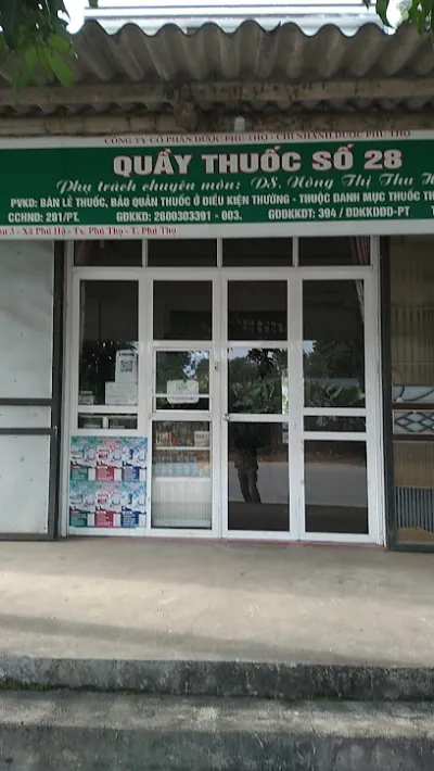 quầy thuốc số 28 - hiệu thuốc