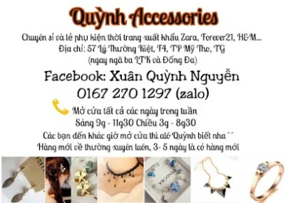 quỳnh accessories - cửa hàng trang sức