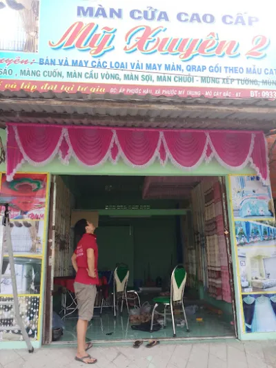 rèm cửa mỹ xuyên 2 - cửa hàng màn cửa