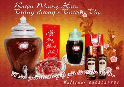 rượu nhung hưu tại huế - cửa hàng rượu