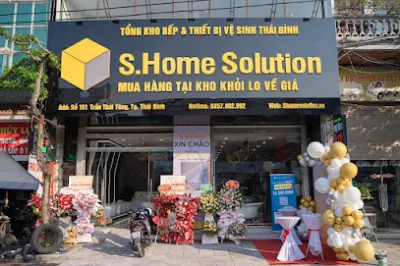 s.home thái bình - tổng kho bếp & tbvs - cửa hàng nội thất