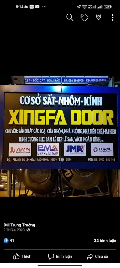 sắt nhôm kính xingfa door - cửa sổ nhôm
