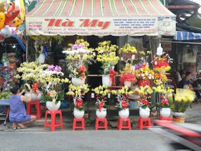 shop hoa tươi hà my - cửa hàng hoa