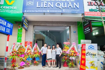 showroom thiết bị vệ sinh  nội thất liên quân - dịch vụ vệ sinh