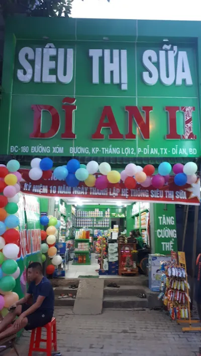 siêu thị sữa dĩ an 2 - siêu thị