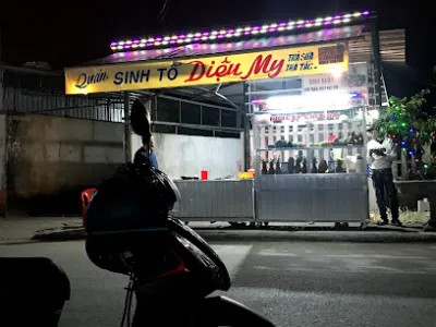 sinh tố diệu my - quán cà phê