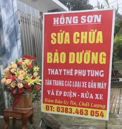sửa chữa xe máy hồng sơn - cửa hàng sửa chữa xe máy