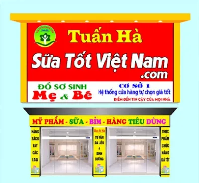 sữa tuấn hà - sữa tốt việt nam - siêu thị