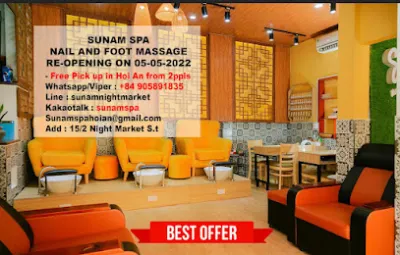 sunam spa massage & nail hoi an - tiệm chăm sóc móng