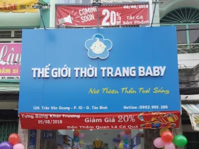 thế giới thời trang baby - cửa hàng quần áo trẻ em