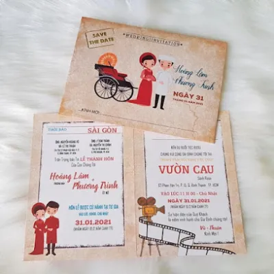 thiệp cưới minh phương - cửa hàng in ấn