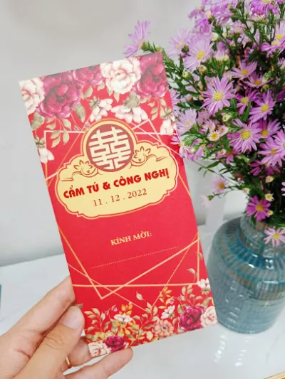 thiệp cưới như ý - cửa hàng bưu thiếp
