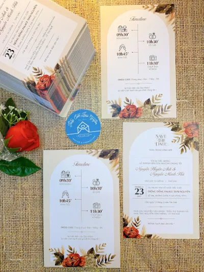 thiệp cưới thái nguyên - cửa hàng in ấn