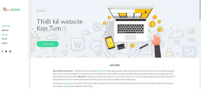thiết kế website kon tum - nhà thiết kế trang web